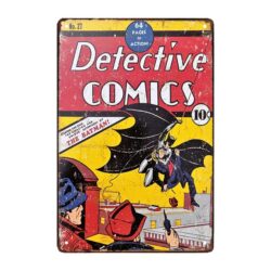 metall comic platte