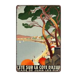 metallplatte cote d azur
