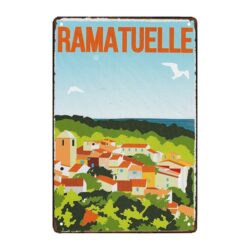 metallplatte deko ramatuelle