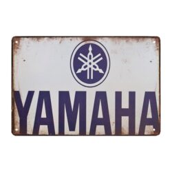 metallplatte deko yamaha