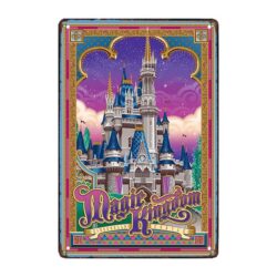 disney metallplatte
