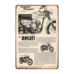 metallplatte ducati