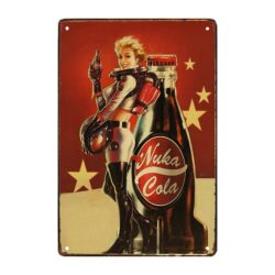 plaque metall fallout