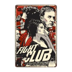 plaque metal kampfclub