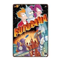 metallplatten futurama