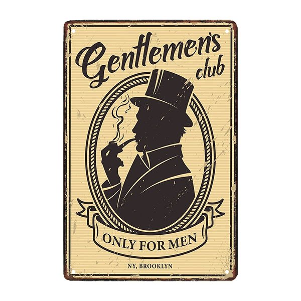 metallplatten gentleman metallplatten gentleman