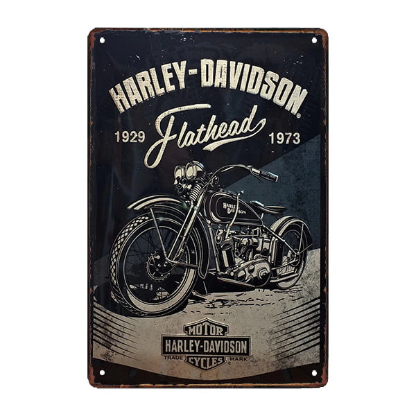 harley metallplatte harley metallplatte