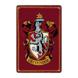 harry potter metallplatte