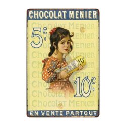 alter schokoladen menier werbeteller