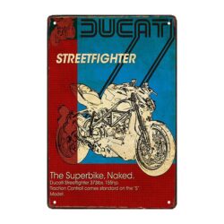 altes ducati werbeschild