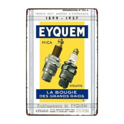 old eyquem werbeschild