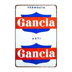 old gancia werbeschild