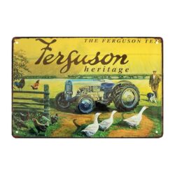 werbeschild alter traktor 1