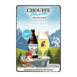 werbeteller bier belge chouffe