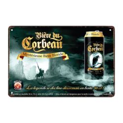 bier des corbeau werbetellers