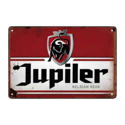 bier jupiler werbeteller