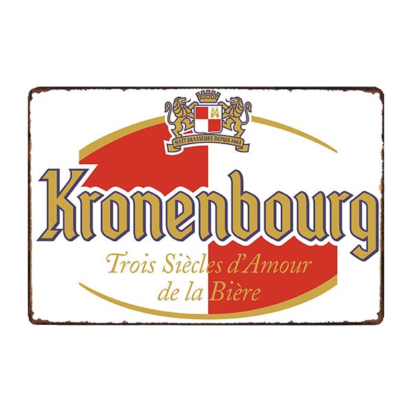 werbeteller bier kronenbourg werbeteller bier kronenbourg