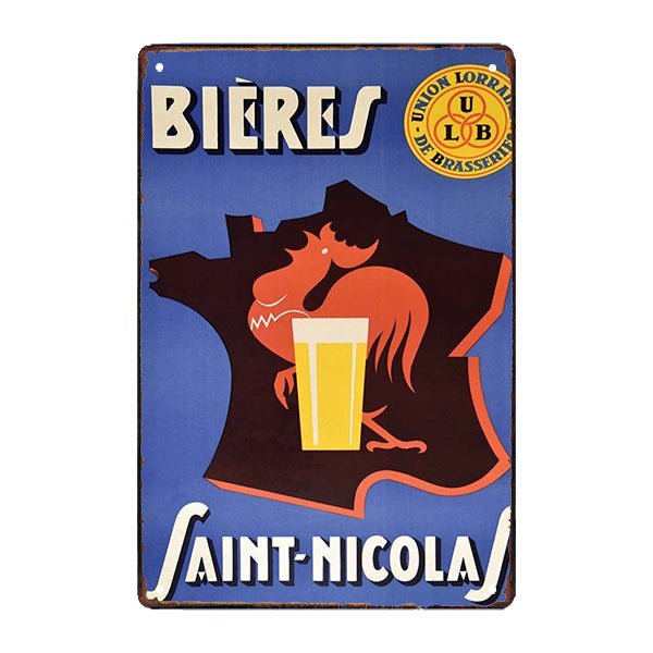 werbeteller bier saint nicolas werbeteller bier saint nicolas