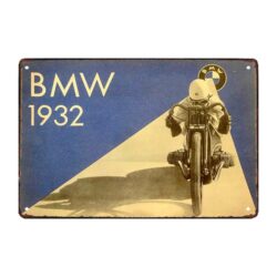 werbeschild bmw motorrad