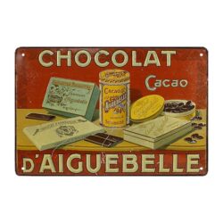 werbetafel chocolat daiguebelle