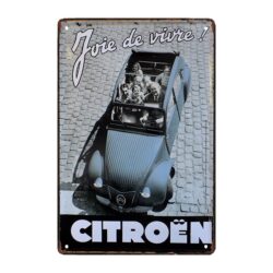 werbeschild citroen vintage