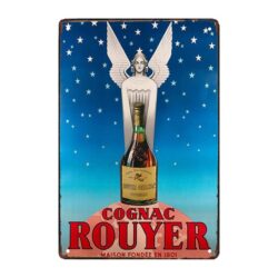 werbeteller cognac rouyer