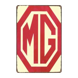 werbeplakette krone mg