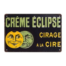werbeschild creme eclipse