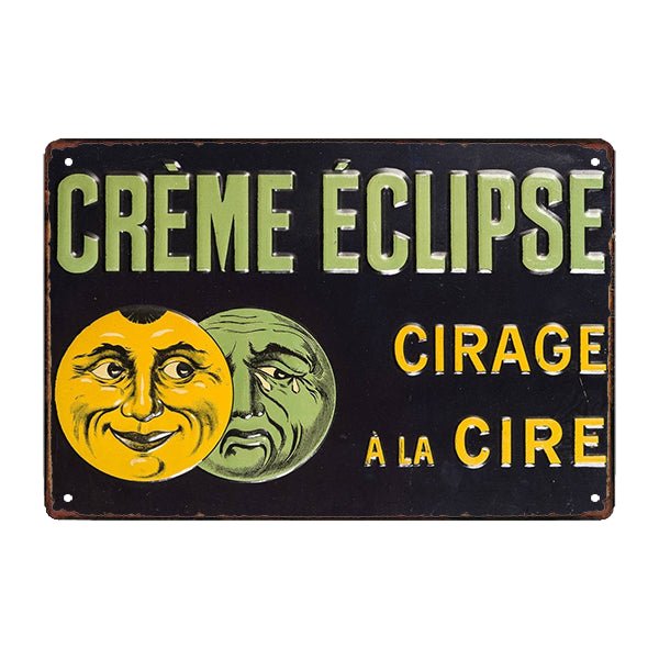 werbeschild creme eclipse werbeschild creme eclipse