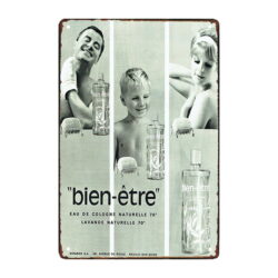 werbeteller eau de cologne wohlbefinden