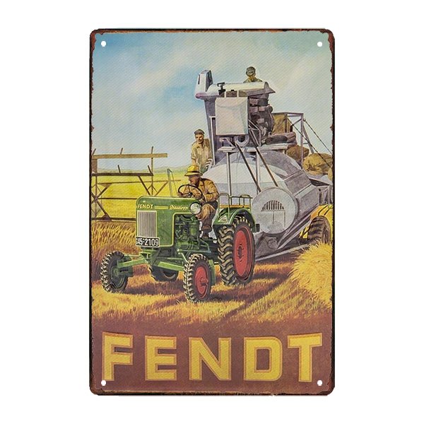 fendt werbeschild fendt werbeschild