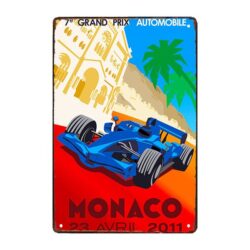werbeschild gp monaco