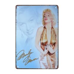 werbeschild marilyn monroe