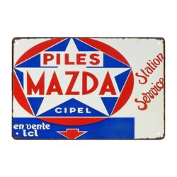 mazda werbeschild