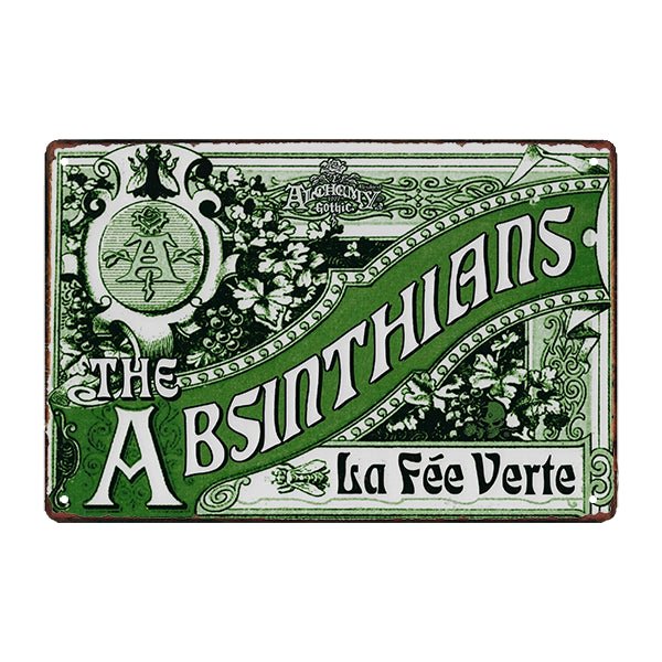 metall absinth werbeschild metall absinth werbeschild