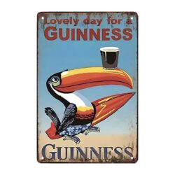 werbeschild metall guinness