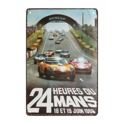 metall werbeschild le mans