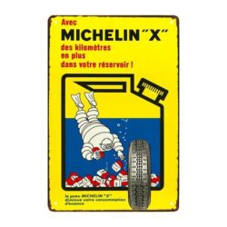 michelin x werbeschild