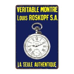 werbeschild uhr