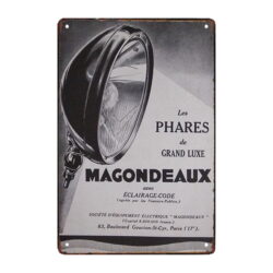 werbeplakette phare magondeaux