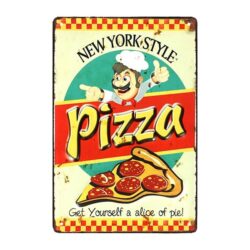 pizza plakette