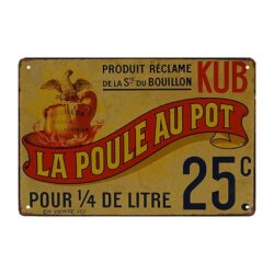 werbetafel poule au pot