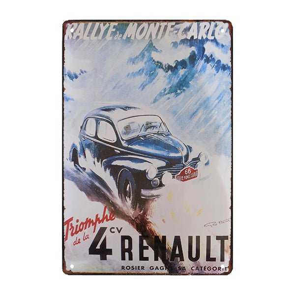 werbeschild rallye monte carlo werbeschild rallye monte carlo
