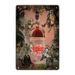 werbeteller rum don papa