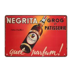 werbeteller rum negrita