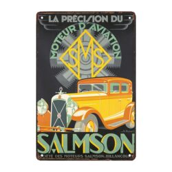 werbetafel salmson vintage