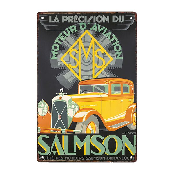 werbetafel salmson vintage werbetafel salmson vintage