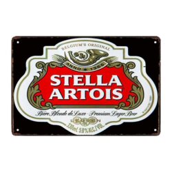 werbeschild stella artois