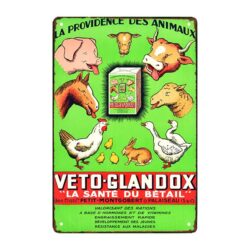 werbeschild veto glandox