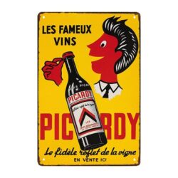 werbeteller weine picardie